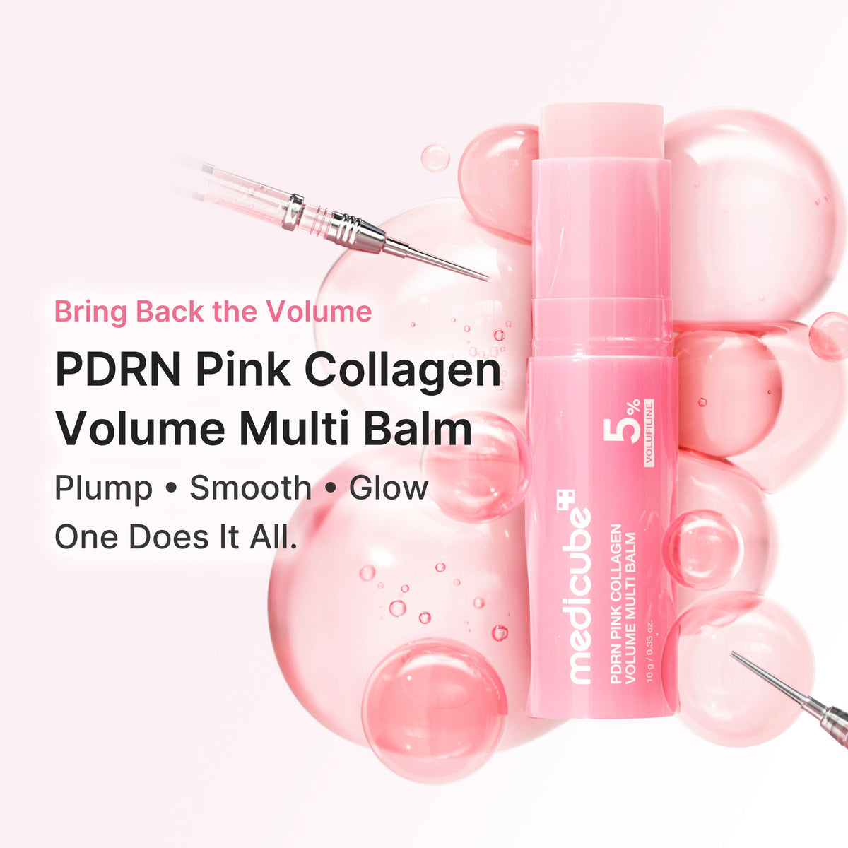 MediCube official — PDRN Pink Collagen Volume Multi Balm — 2