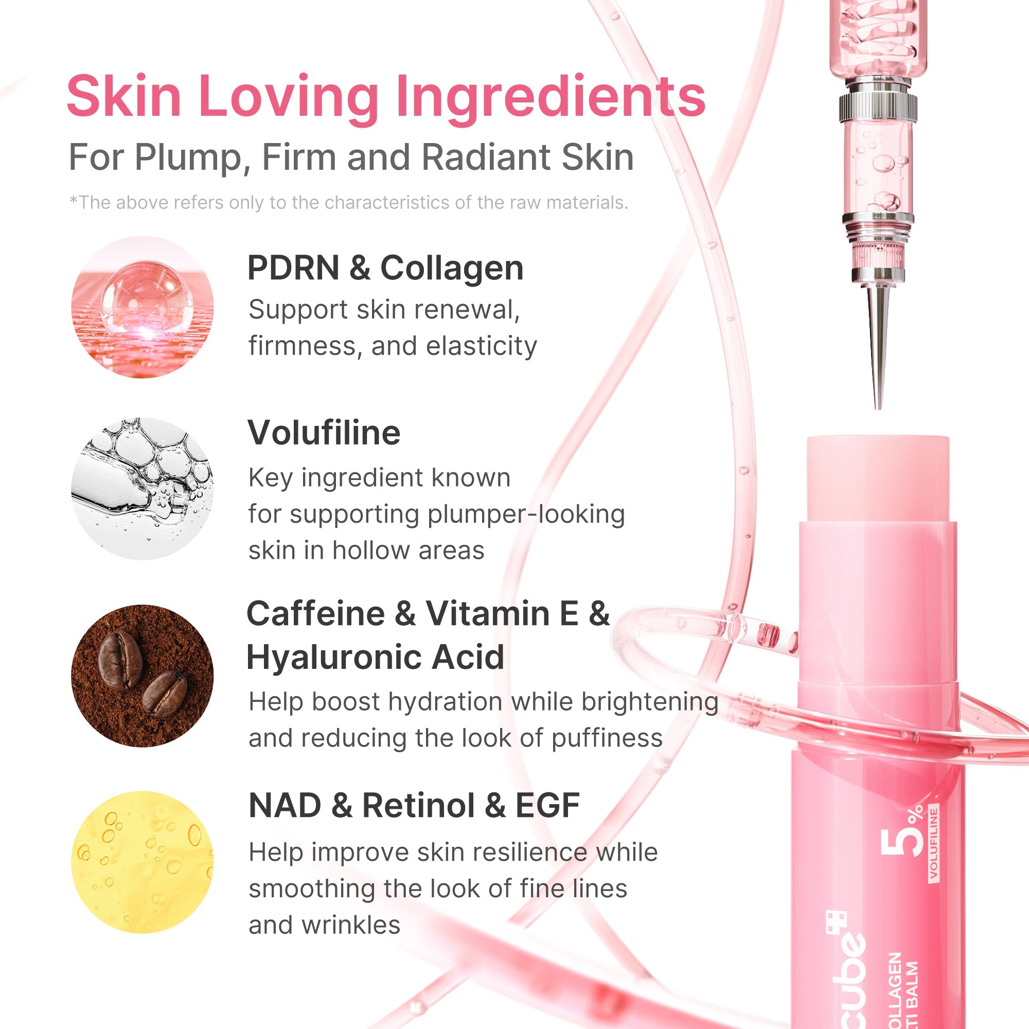 MediCube balm ingredient illustration